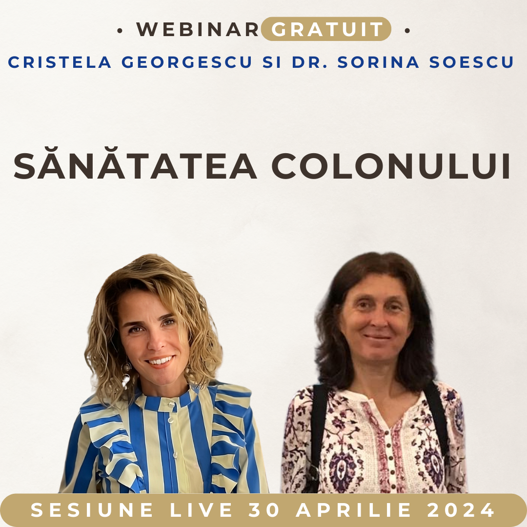 Sanatatea colonului - Webinar gratuit